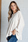 Ivory Thoughts Chenille Blouse