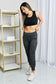 Leggings Depot Full Size Wide Waistband Cropped Joggers