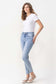 Lovervet Full Size Talia High Rise Crop Skinny Jeans