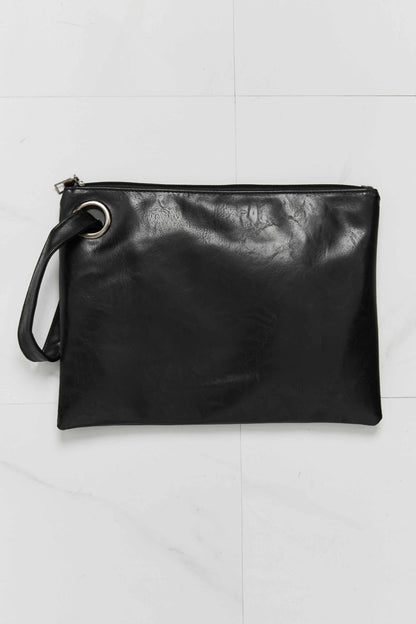 Looking At You Vegan Leather Wristlet